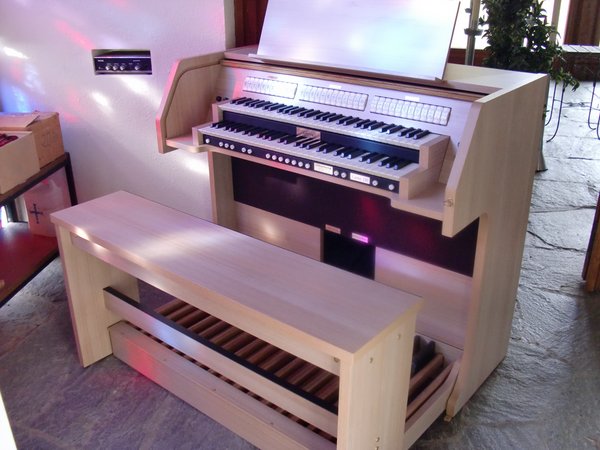 Orgel in der Einsegnungshalle